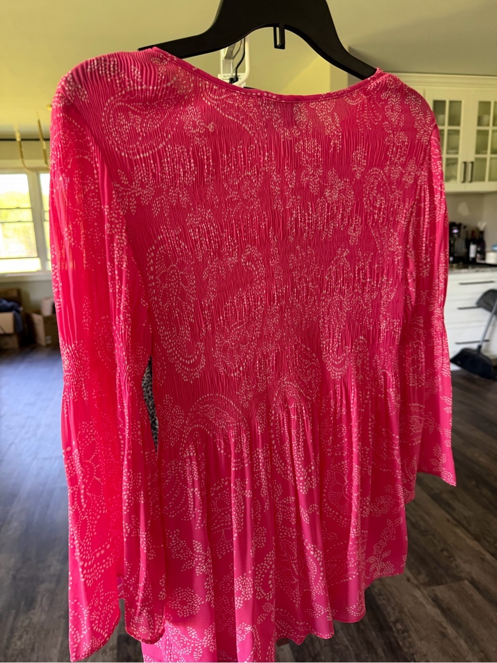 Ninety clothing co blouse-size small-pink - Picture 3 of 6